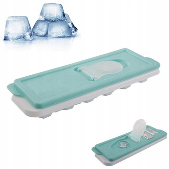 Forma na lód z pokrywką