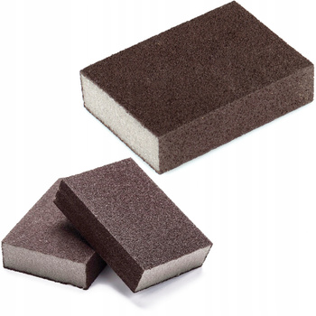 BRĄZOWA MAGICZNA GĄBKA DO CZYSZCZENIA POWIERZCHNI I BRUDU MOCNA