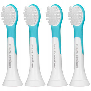 4x KOŃCÓWKA PHILIPS SONICARE HX6034/33 KIDS 3+