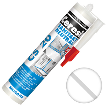 Silikon sanitarny CERESIT CS20 Bezbarwny