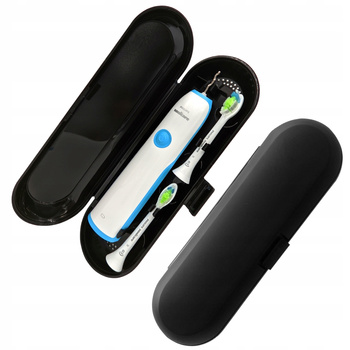 Etui Podróżne Na Szczoteczki Philips Sonicare Oral-B Uniwersalne Czarne