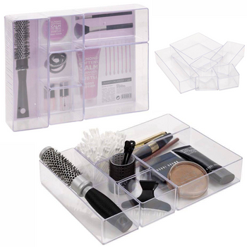 Pojemnik organizer na kosmetyki i biżuterie