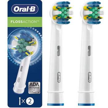 2 ORYGINALNE KOŃCÓWKI ORAL-B FLOSS ACTION