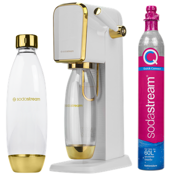 Saturator SodaStream Art White/Gold jedna butelka