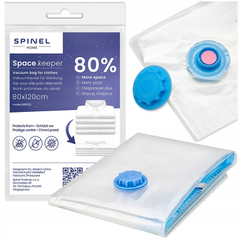 WOREK PRÓŻNIOWY WORKI PRÓŻNIOWE NA UBRANIA 80x120