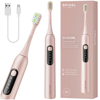 Szczoteczka SPINEL CARE SmileOn Pink