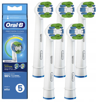 5x Końcówki Oral-B Precision Clean EB20RB Clean Maximizer