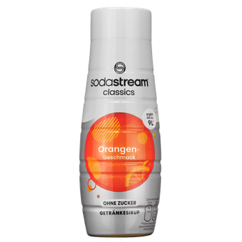 Syrop do SodaStream Pomarańcza Bez Cukru 440ml