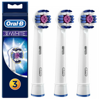 3x Oryginalne końcówki do szczoteczki Oral-B 3D White EB18