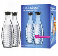 Butelki SodaStream Szklana Karafka 0,6 L Dwupak