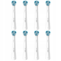 8x ORYGINALNA KOŃCÓWKA DO SZCZOTECZKI BRAUN ORAL-B iO ULTIMATE CLEAN BIAŁA