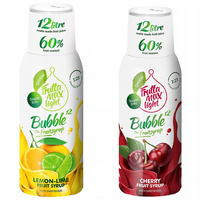 SYROPY FRUTTAMAX CYTRYNA LIMONKA LIGHT WIŚNIA 12 L