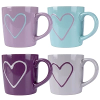 Kubki ceramiczne 600ml 4szt.