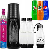 SATURATOR SODA STREAM TERRA ZESTAW BUTELKI SYROPY