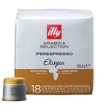 Kapsułki illy Etiopia 18 szt