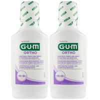 SUNSTAR GUM ORTHO Płyn (300 ml) x2