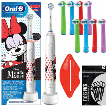 SZCZOTECZKA ORAL-B JUNIOR MINNIE MOUSE ZESTAW