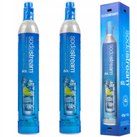 2x NABÓJ BUTLA CO2 DO SATURATORA SODASTREAM 60L SYFON