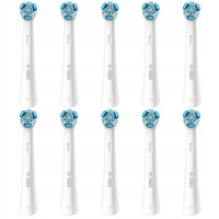 10x ORYGINALNA KOŃCÓWKA DO SZCZOTECZKI BRAUN ORAL-B iO ULTIMATE CLEAN BIAŁA