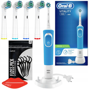 SZCZOTECZKA ELEKTRYCZNA ORAL-B VITALITY 100 ZESTAW