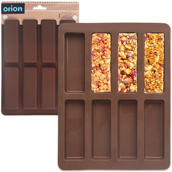 FORMA SILIKONOWA DO PIECZENIA BATONÓW FOREMKA NA BATONIKI MUSLI CIASTKA