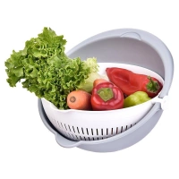 Cedzak obrotowy z miską 25cm