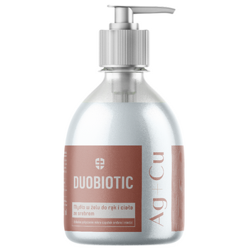 DUOBIOTIC mydło w żelu do rąk i ciała z  cząstkami złota i miedzi 500 ml