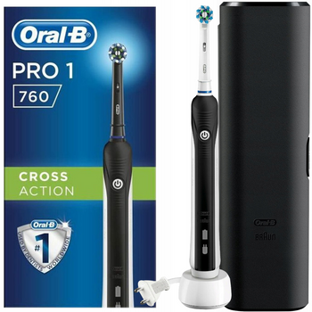 Szczoteczka Oral-B Pro 760 black edition + etui
