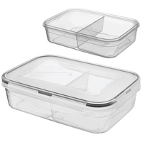 Pojemnik PP z uszczelką 2 sekcje 1l