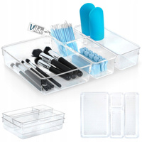 Organizer na kosmetyki do makijażu 4 elementy