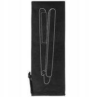 Worek na prostownicę, 40x15 cm czarny z nadrukiem