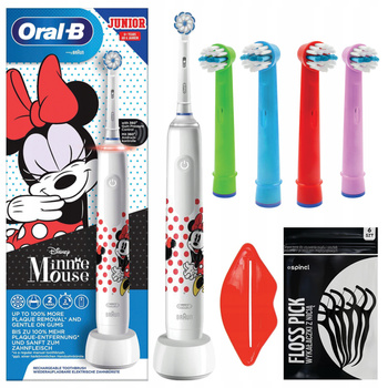 SZCZOTECZKA ORAL-B JUNIOR MINNIE MOUSE KOŃCÓWKI