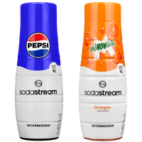2x SYROP DO SATURATORA SODASTREAM MIRINDA PEPSI