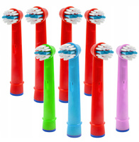 Końcówka zamiennik Kids Soft Bristles EB-10A Color x4 + Red x4