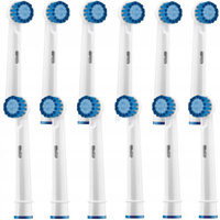 12 KOŃCÓWEK SENSITIVE CLEAN DO SZCZOTECZEK ORAL-B
