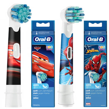 Końcówka Oral-b EB10s Auta+Oral-b EB10s Spiderman