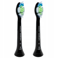 2x KOŃCÓWKA SZCZOTECZKI ELEKTRYCZNEJ PHILIPS DIAMOND CLEAN BLACK HX6061/13