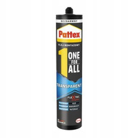 Klej montażowy Pattex One4All Transparent 290g