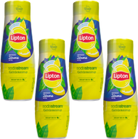 4X SYROP SODASTREAM LIPTON ICE TEA CYTRYNA KONCENTRAT DO SATURATORA